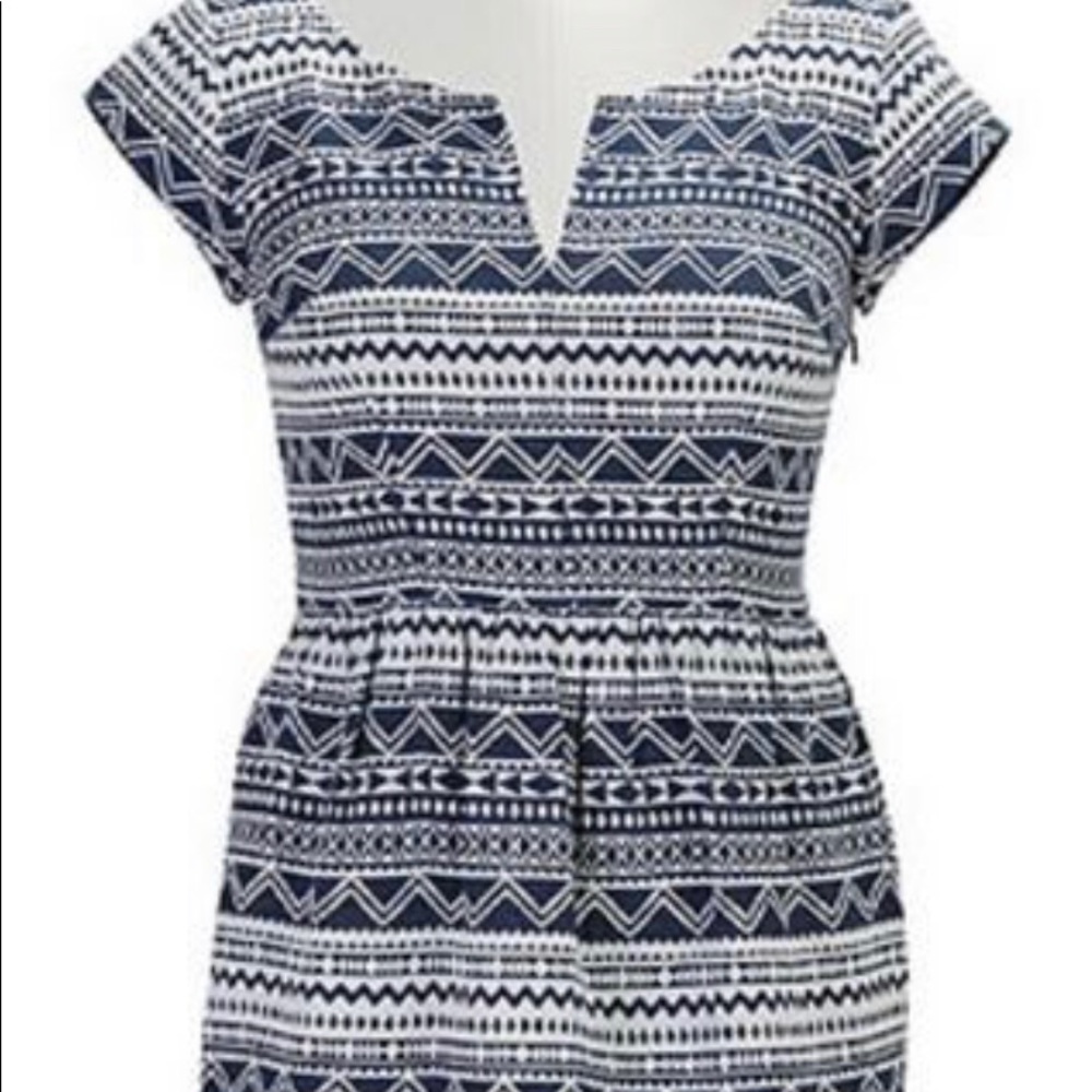 Eshakti abstract pattern dress